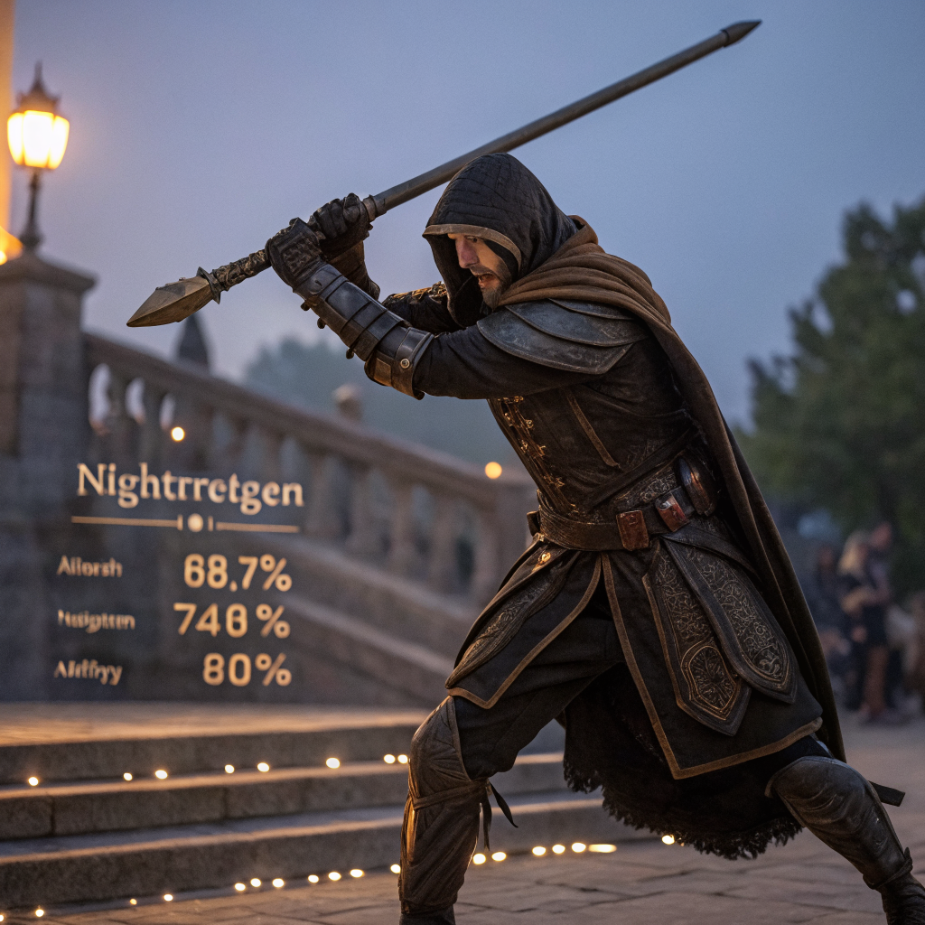 Билд через ловкость Nightreign: оружие и статы